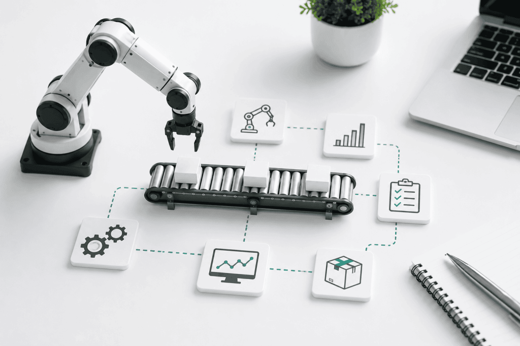 Automatización Operacional
Eliminamos tareas repetitivas y reducimos la carga manual